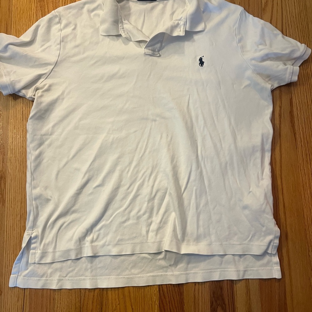 Polo by Ralph Lauren White Polo Shirt